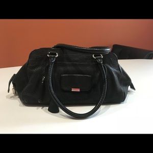 ☃️☃️TOD’S Black Leather Bag (with lock) 17”x9”x5”